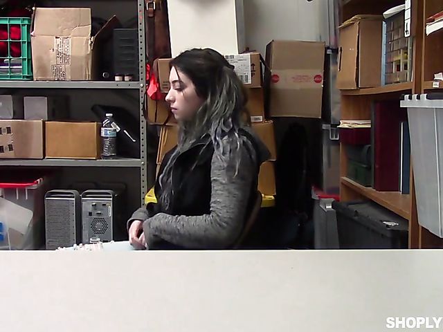 Amilia Onyx - 18 yo shoplifter with big naturals