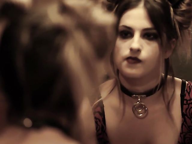 Pierced nipple teen Kristen Scott behaves like a whore