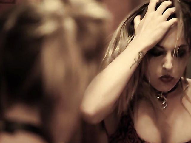 Pierced nipple teen Kristen Scott behaves like a whore