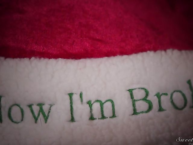 Hot Lena Paul with big natural boobs gets banged on Christmas