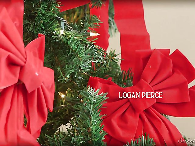 Hot Lena Paul with big natural boobs gets banged on Christmas