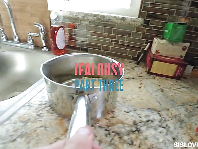 Naughty sister Nickey Huntsman gets banged in her bed