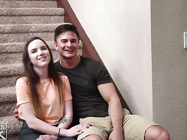 Zach Douglas bangs his teen girlfriend Monica Scott