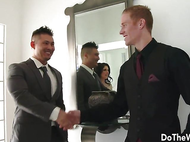 Wife swap fantasy with busty Kagney Linn Karter