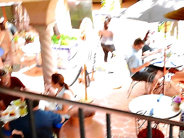 Public pussy flashing in the streets with Melody