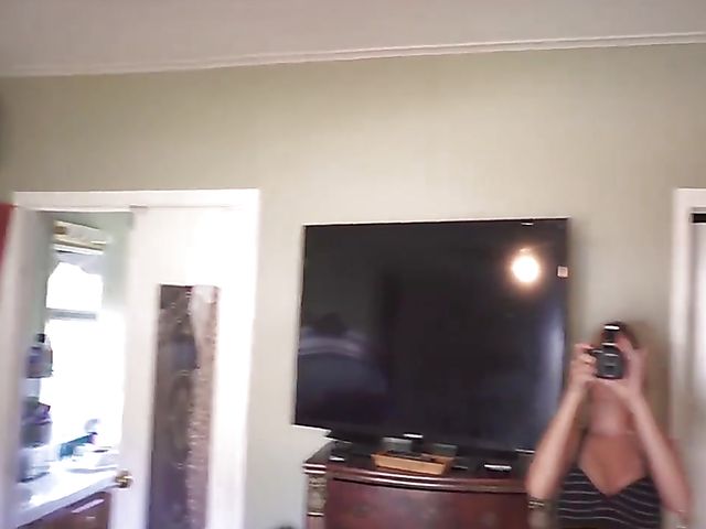 Busty mom Coco Vandi gets nude and sucks her stepson