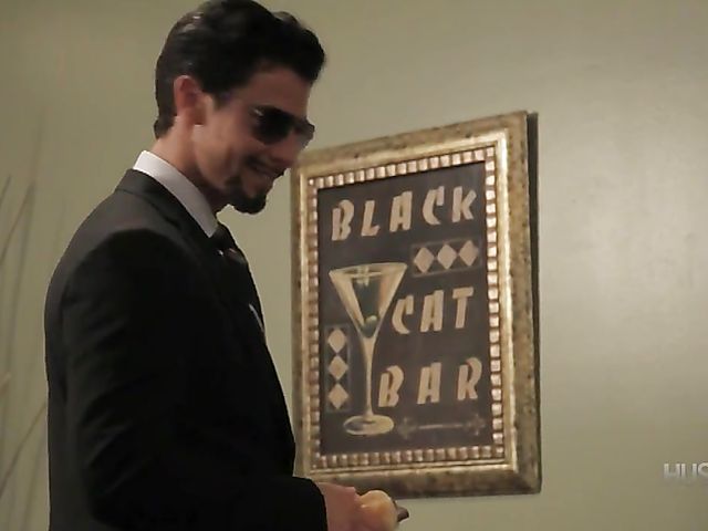 Busty Tanya Tate threesome in Iron Man parody