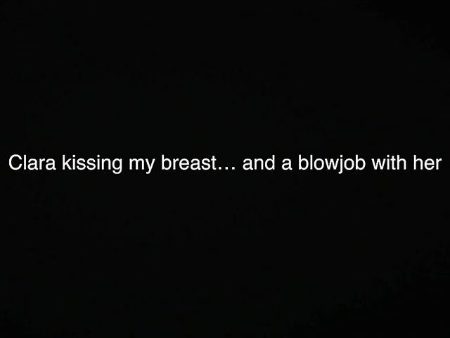 Beautiful double blowjob with a big titty girl