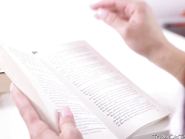 Cutie with perky tits gets banged by her teacher