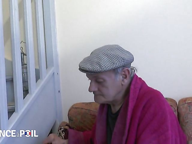 Old man asian teen fucking in his place