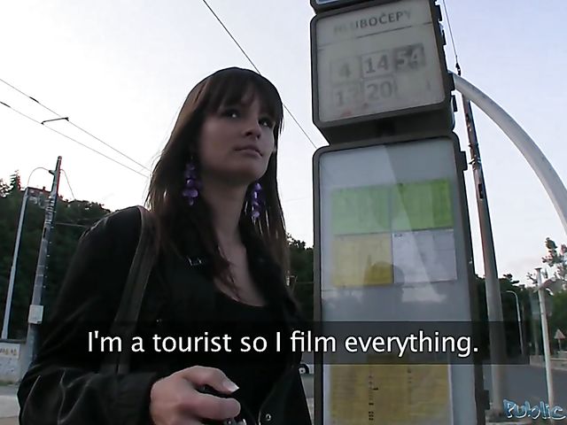 Public sex for cash with teen tourist Rita