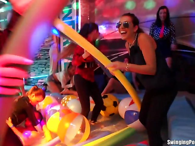 Unstoppable orgy party with bad euro babes