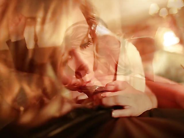 Cum hungry Kennedy gets down by the fire