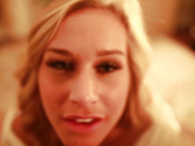 Cum hungry Kennedy gets down by the fire