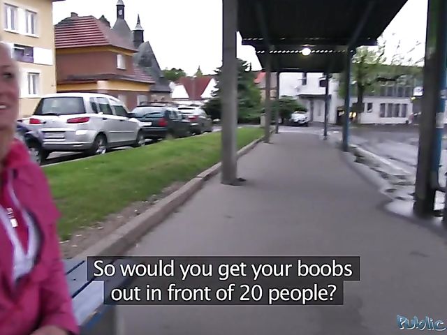 Czech amateur Lena gets shagged in the car