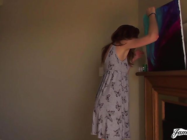 Shower fuck with skinny hottie Ashlyn Molloy