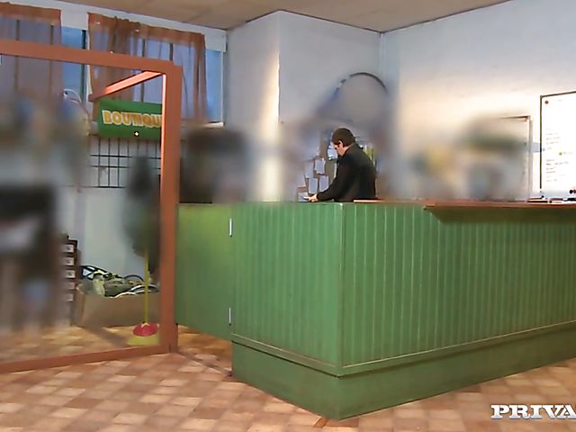 A meaty cock for Emy Russo pierced pussy and asshole