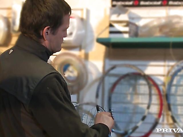 A meaty cock for Emy Russo pierced pussy and asshole