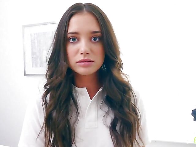 Gia Paige - Pretty brunette POV in the bedroom