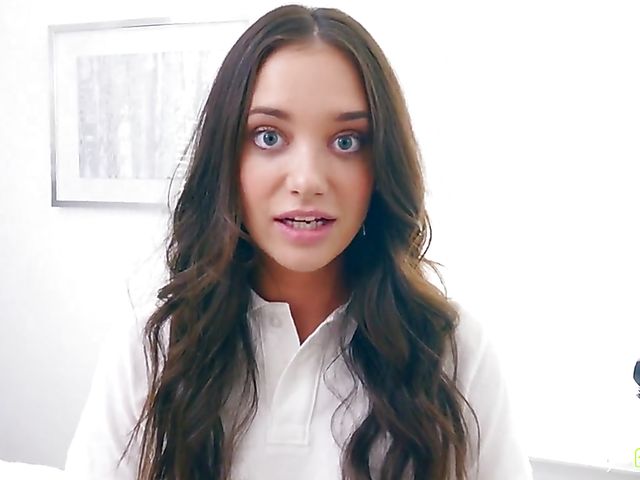 Gia Paige - Pretty brunette POV in the bedroom