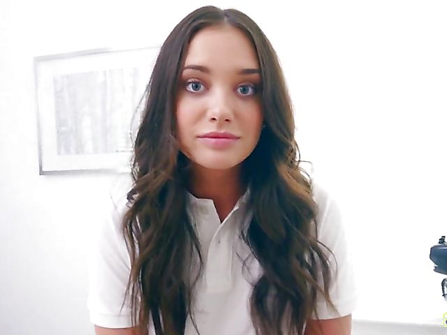 Gia Paige - Pretty brunette POV in the bedroom