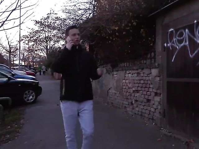 European blonde babe Zazie Skymm sucks & fucks