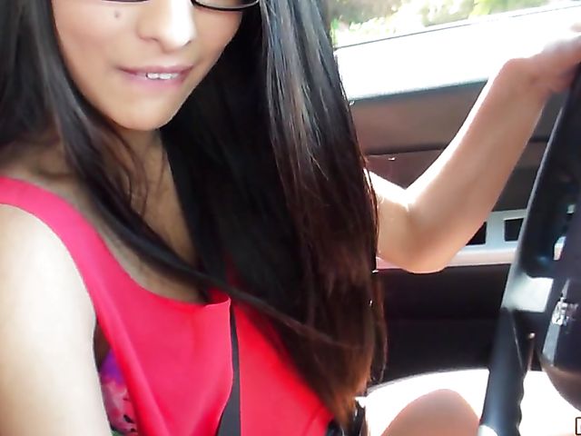 Next door latina teen Megan Salinas gets humped