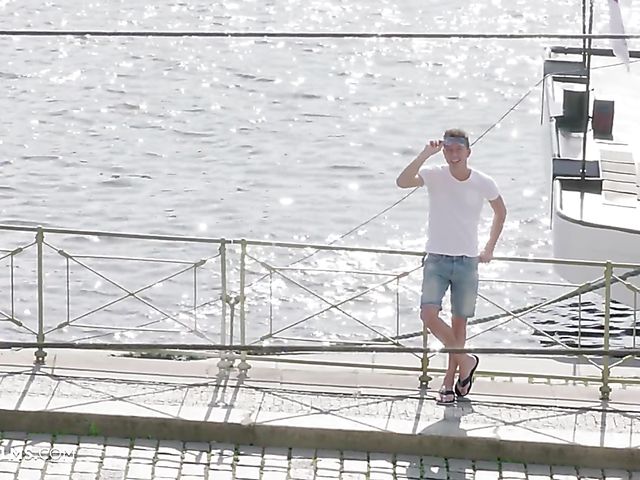 Teen skinny girl Paris Devine dancing and fucking