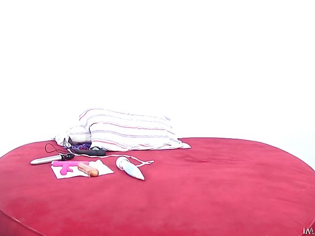 Pretty Val Dodds has a set of sex toys to play with