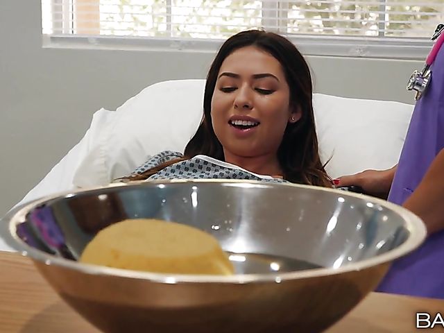 Abigail Mac and Lily Labeau - Lesbian affair in the hospital