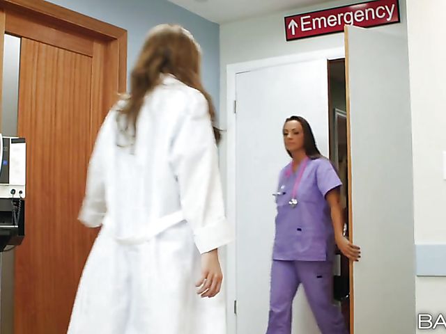 Abigail Mac and Lily Labeau - Lesbian affair in the hospital