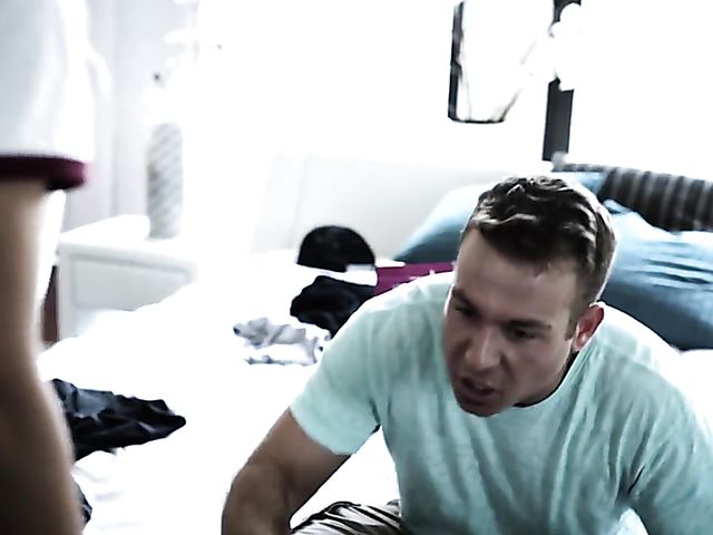 Hard sex with his skinny stepsister Uma Jolie