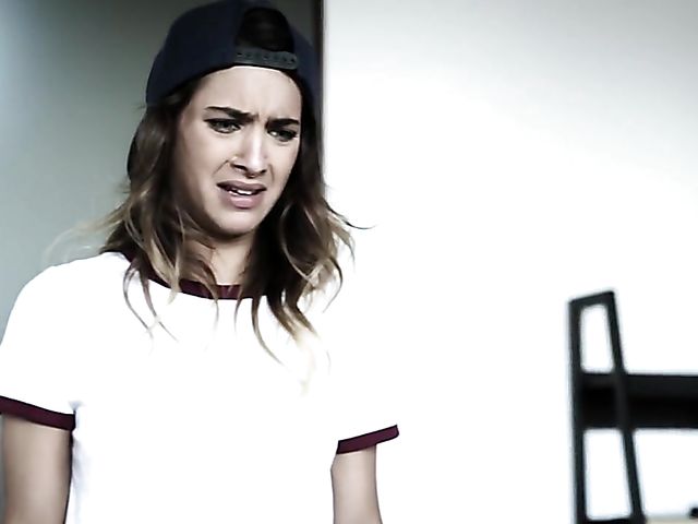 Hard sex with his skinny stepsister Uma Jolie