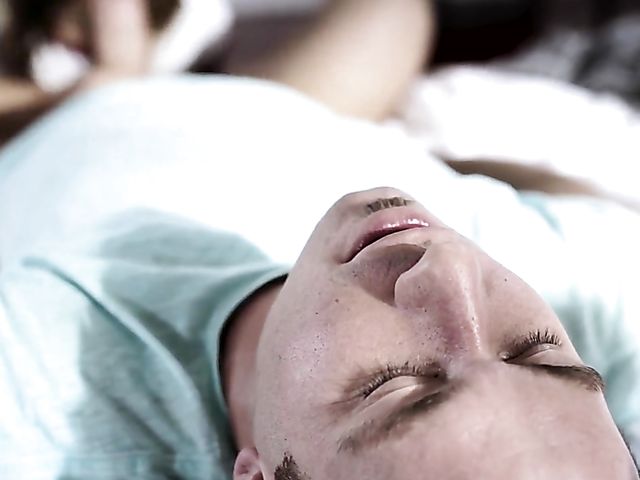 Hard sex with his skinny stepsister Uma Jolie