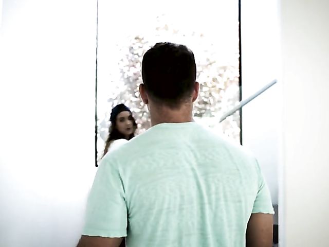 Hard sex with his skinny stepsister Uma Jolie