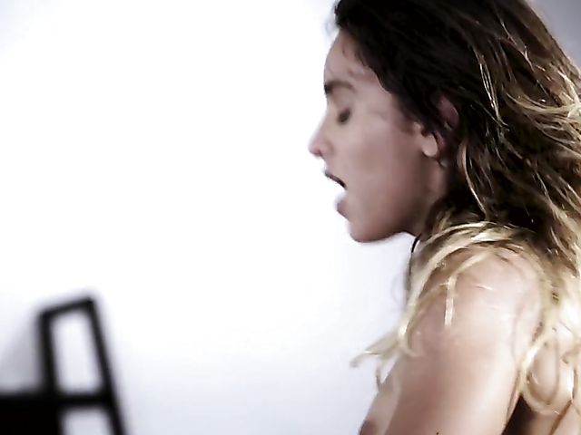 Hard sex with his skinny stepsister Uma Jolie