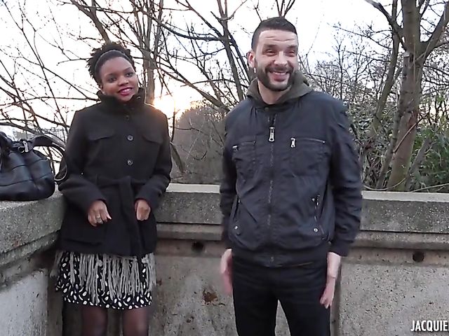 White on black interracial DP with ebony Siradia