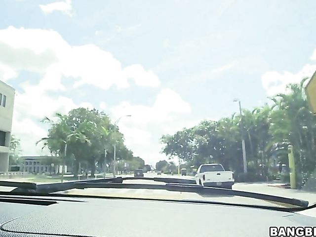 Glasses teen Ava Taylor sucks and fucks like a little whore