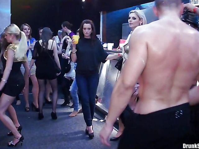 Drunk sex party with lots of horny euro girls