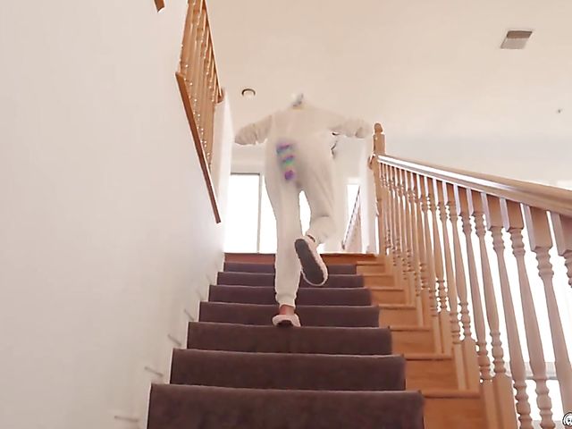 Tiny girl Adria Rae gets tied and fucked