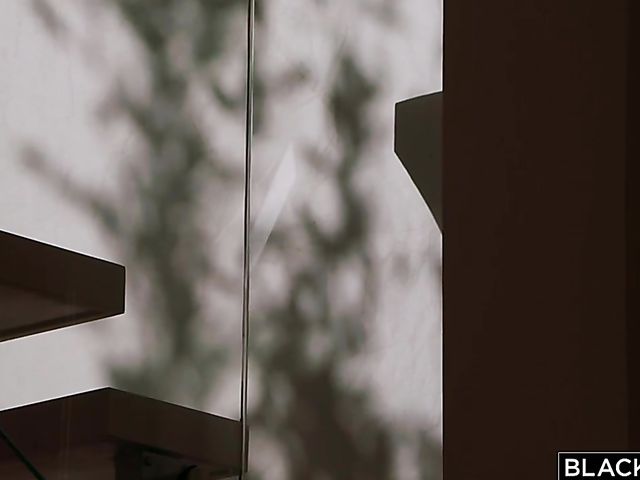 Carolina Sweets has fun with two big black cocks