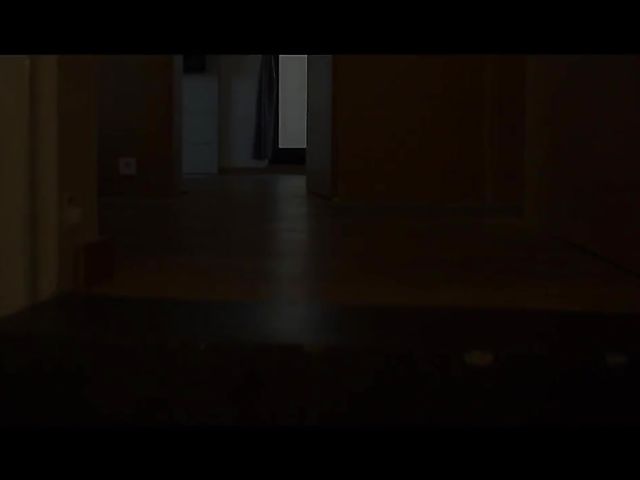 Bondage anal in the dark with euro blonde Zazie Skymm