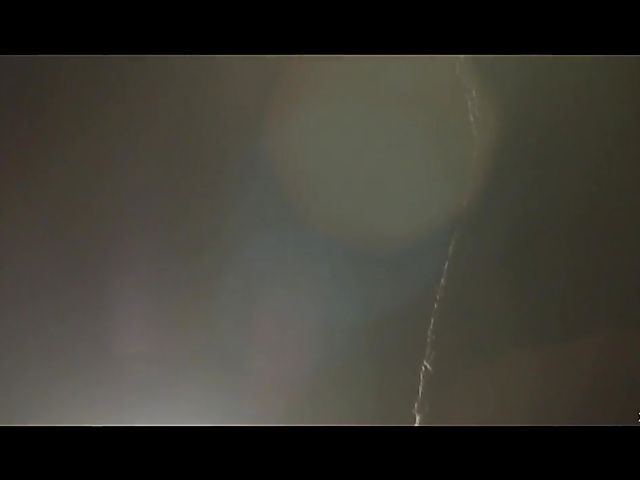 Bondage anal in the dark with euro blonde Zazie Skymm