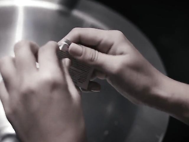 Stepdad fucks Ashley Adams next to his sleeping wife