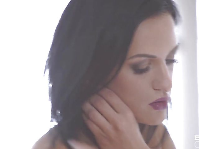 Black Sophie gets ass fucked by two studs