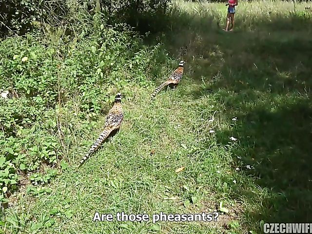 Outdoor fun with big tits mature ladies