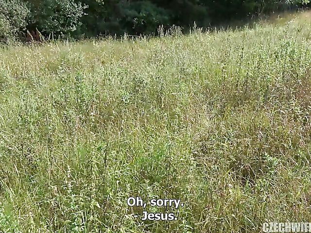 Outdoor fun with big tits mature ladies