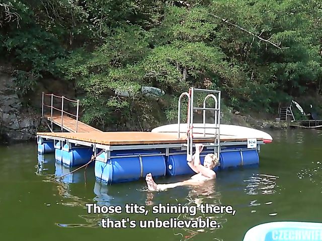 Outdoor fun with big tits mature ladies