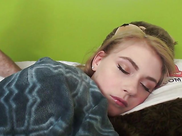 Small tits teen Hannah Hays gets her pussy poked