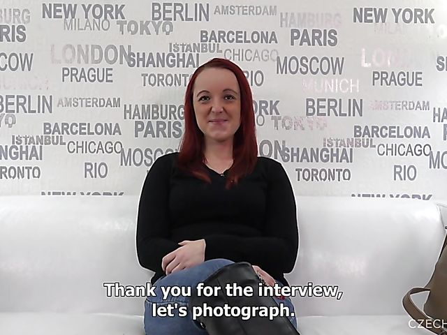 Czech redhead Katerina doing porn for fun